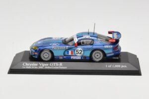 Chrysler Viper GTS-R #52 S. Belloc / F. Cochet / T. Treluyer 24 Hours of Le Mans 2002 Minichamps 1:43 499921452 Metalas