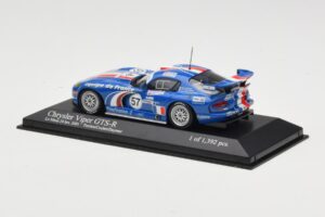 Dodge Viper GTS-R #57 Terrien / Cochet / Dayraut Le Mans 24 Hours 2001 Minichamps 1:43 400011457 Metalas - nuotrauka 3 iš 4