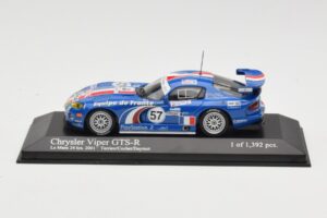 Dodge Viper GTS-R #57 Terrien / Cochet / Dayraut Le Mans 24 Hours 2001 Minichamps 1:43 400011457 Metalas