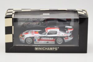 Dodge Viper GTS-R #58 C. Bouchut / Belloc / Monteiro Le Mans 24 Hours 2001 Minichamps 1:43 400011458 Metalas - nuotrauka 4 iš 4