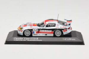 Dodge Viper GTS-R #58 C. Bouchut / Belloc / Monteiro Le Mans 24 Hours 2001 Minichamps 1:43 400011458 Metalas