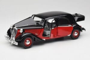 Citroen 15CV 6 Cyl Juodas & Raudonas Valmy Maisto 1:18 56009 Metalas - nuotrauka 2 iš 8