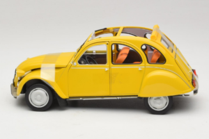 Citroen 2CV 6 Club Mimosa Yellow Norev 1:18 181496 Metalas - nuotrauka 3 iš 6