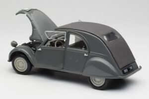 Citroen 2CV A Pilkas Tchibo 1:18 49418 Metalas - nuotrauka 5 iš 8