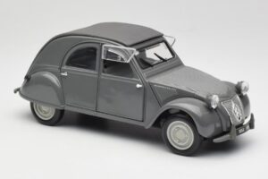 Citroen 2CV A Pilkas Tchibo 1:18 49418 Metalas - nuotrauka 6 iš 8