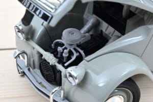 Citroen 2CV AZAM Rožinis Pilkas Norev 1:18 181430 Metalas - nuotrauka 3 iš 3