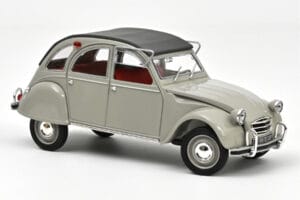 Citroen 2CV AZAM Rožinis Pilkas Norev 1:18 181430 Metalas