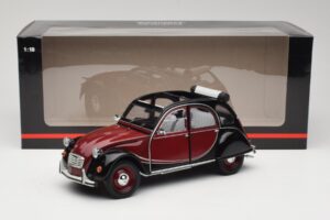 Citroen 2CV Charleston Raudonas Minichamps 1:18 150111501 Metalas - nuotrauka 8 iš 8