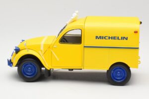 Citroen 2CV Fourgonnette Michelin Bibendum Norev 1:18 181502 Metalas - nuotrauka 3 iš 6
