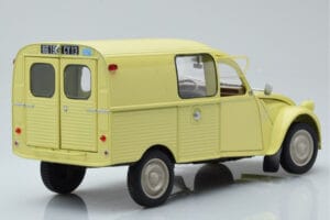 Citroen 2CV Furgonette AK350 Pastis Geltonas Norev 1:18 181488 Metalas - nuotrauka 3 iš 8