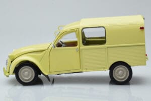 Citroen 2CV Furgonette AK350 Pastis Geltonas Norev 1:18 181488 Metalas - nuotrauka 4 iš 8