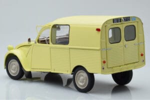 Citroen 2CV Furgonette AK350 Pastis Geltonas Norev 1:18 181488 Metalas - nuotrauka 7 iš 8