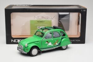 Citroen 2CV Žalias Norev 1:18 181513 Metalas - nuotrauka 8 iš 8