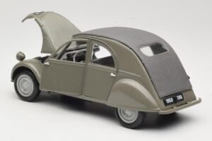 Citroen 2CV Pilkas Maisto 1:18 31834 Metalas - nuotrauka 5 iš 8