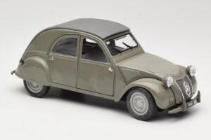 Citroen 2CV Pilkas Maisto 1:18 31834 Metalas - nuotrauka 6 iš 8