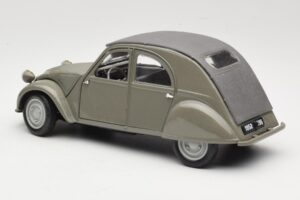 Citroen 2CV Pilkas Maisto 1:18 31834 Metalas - nuotrauka 7 iš 8