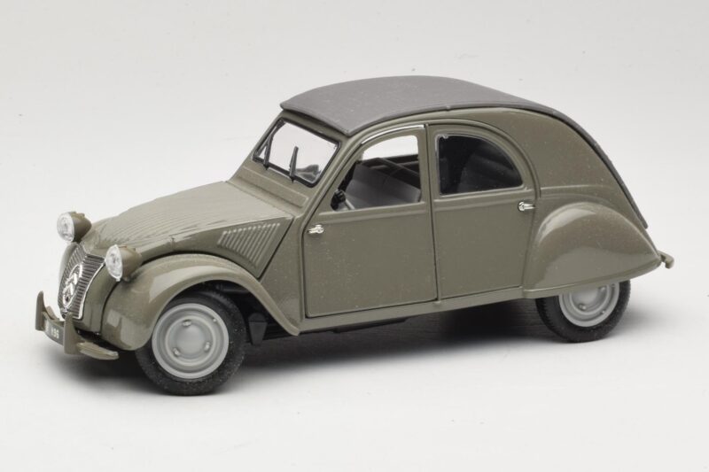 Citroen 2CV Pilkas Maisto 1:18 31834 Metalas