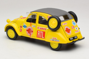 Citroen 2CV Rally Geltonas Maisto 1:18 56032 Metalas - nuotrauka 5 iš 6