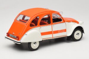 Citroen 2CV Spot Oranžinis & Baltas Solido 1:18 421183600 Metalas - nuotrauka 3 iš 8