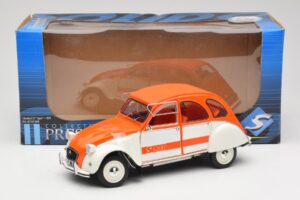 Citroen 2CV Spot Oranžinis & Baltas Solido 1:18 421183600 Metalas - nuotrauka 8 iš 8