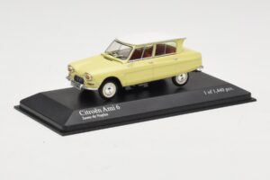 Citroen Ami 6 Geltonas Baltas Minichamps 1:43 400111661 Metalas - nuotrauka 2 iš 4