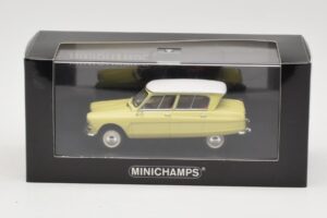 Citroen Ami 6 Geltonas Baltas Minichamps 1:43 400111661 Metalas - nuotrauka 4 iš 4