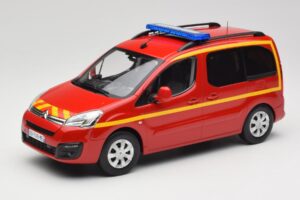 Citroen Berlingo II Pompiers Raudonas Norev 1:18 181641 Metalas