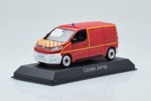 Citroen Jumpy Van Sapeurs Pompiers Raudonas Norev 1:43 155822 Metalas - nuotrauka 2 iš 4