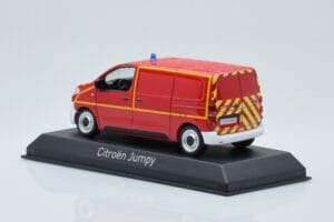 Citroen Jumpy Van Sapeurs Pompiers Raudonas Norev 1:43 155822 Metalas - nuotrauka 3 iš 4
