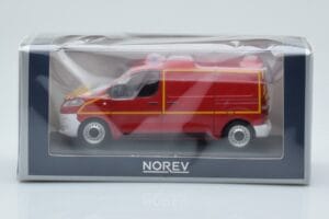 Citroen Jumpy Van Sapeurs Pompiers Raudonas Norev 1:43 155822 Metalas - nuotrauka 4 iš 4