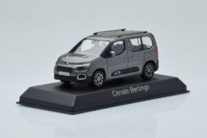 Citroen Berlingo Platinos Pilkas Norev 1:43 155761 Metalas - nuotrauka 2 iš 4