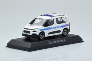 Citroen Berlingo Police Municipale v1 Baltas Mėlynas Norev 1:43 155767 Metalas - nuotrauka 2 iš 4