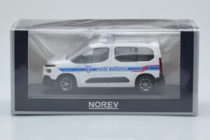 Citroen Berlingo Police Municipale v1 Baltas Mėlynas Norev 1:43 155767 Metalas - nuotrauka 4 iš 4