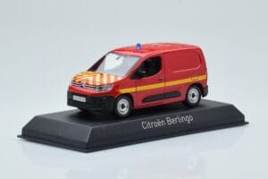 Citroen Berlingo Van Sapeurs Pompiers Raudonas Norev 1:43 155772 Metalas - nuotrauka 2 iš 4