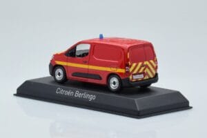 Citroen Berlingo Van Sapeurs Pompiers Raudonas Norev 1:43 155772 Metalas - nuotrauka 3 iš 4