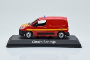 Citroen Berlingo Van Sapeurs Pompiers Raudonas Norev 1:43 155772 Metalas