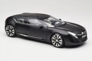 Citroen C-Metisse Matte Black Norev 1:18 181597 Metalas - nuotrauka 6 iš 8