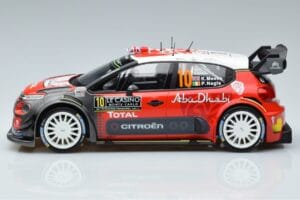 Citroen C3 WRC #10 K. Meeke / P. Nagle Rally Monte Carlo 2018 Norev 1:18 181636 Metalas - nuotrauka 3 iš 6