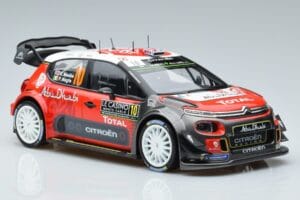 Citroen C3 WRC #10 K. Meeke / P. Nagle Rally Monte Carlo 2018 Norev 1:18 181636 Metalas - nuotrauka 4 iš 6