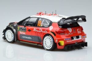 Citroen C3 WRC #10 K. Meeke / P. Nagle Rally Monte Carlo 2018 Norev 1:18 181636 Metalas - nuotrauka 5 iš 6