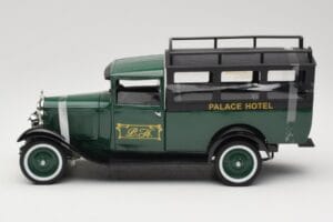 Citroen C4 F Palace Hotel Žalias Solido 1:18 118303-00 Metalas - nuotrauka 3 iš 6