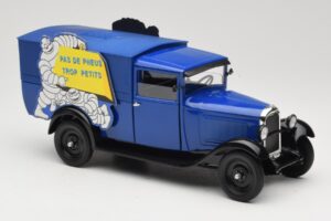 Citroen C4 F Pas de Pneus Trop Petit Mėlynas Solido 1:18 151235-00 Metalas - nuotrauka 6 iš 8