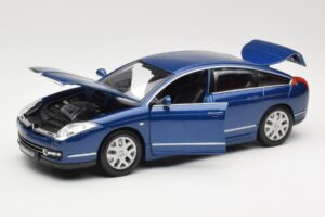 Citroen C6 Mėlynas Bburago 1:18 18-12073 Metalas - nuotrauka 2 iš 8