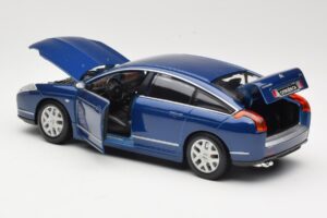 Citroen C6 Mėlynas Bburago 1:18 18-12073 Metalas - nuotrauka 5 iš 8