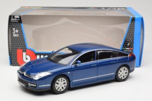 Citroen C6 Mėlynas Bburago 1:18 18-12073 Metalas - nuotrauka 8 iš 8