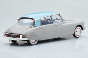 Citroen DS 19 Pilkas Norev 1:18 181763 Metalas - nuotrauka 2 iš 6