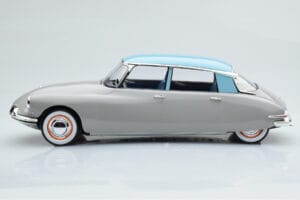 Citroen DS 19 Pilkas Norev 1:18 181763 Metalas - nuotrauka 3 iš 6