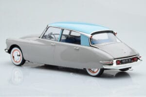 Citroen DS 19 Pilkas Norev 1:18 181763 Metalas - nuotrauka 5 iš 6