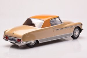 Citroen DS 19 Le Dandy Smėlio ir Ruda Norev 1:18 181741 Metalas - nuotrauka 2 iš 6