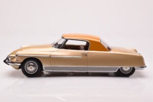 Citroen DS 19 Le Dandy Smėlio ir Ruda Norev 1:18 181741 Metalas - nuotrauka 3 iš 6